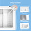 Living And Home 99L L Freestanding Mini Fridge with Freezer-100036300