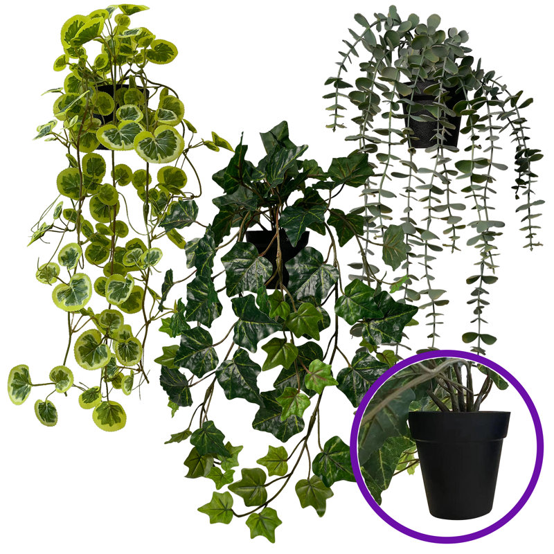 Faux lierre en pot