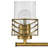 Della Three-Light Chevron Bath Vanity-65382724