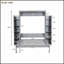 Lit escamotable peu encombrant avec tablettes et lumières DEL pour une vie compacte et une utilisation multifonctionnelle-725990382