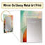 Joyful Geometric II - Abstract Landscape, miroir mural unique, moderne et contemporain-2104678775