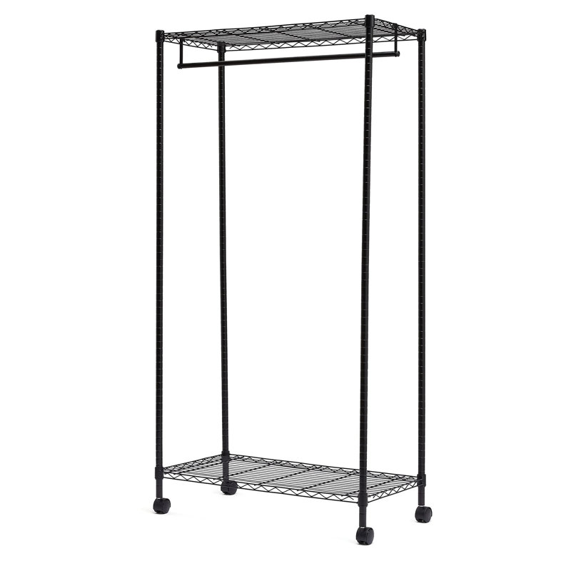 Rosamond 91cm Rolling Clothing Rack