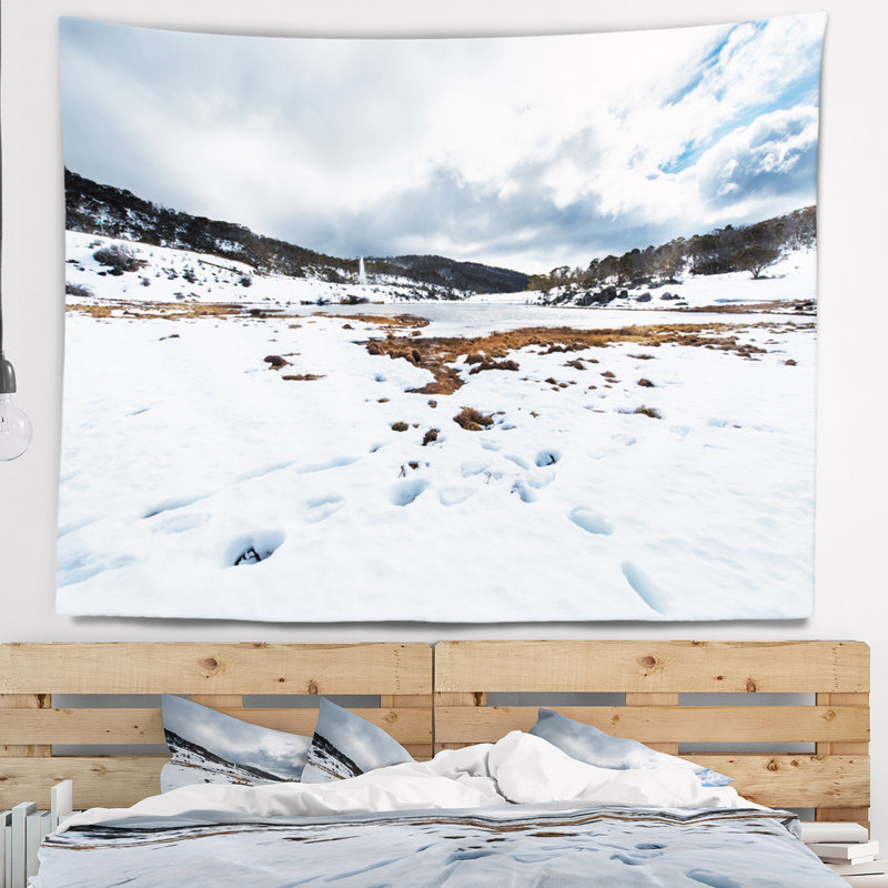 Tapisserie Snow Mountains in Kosciuszko Park, H 32 po x l 39 po