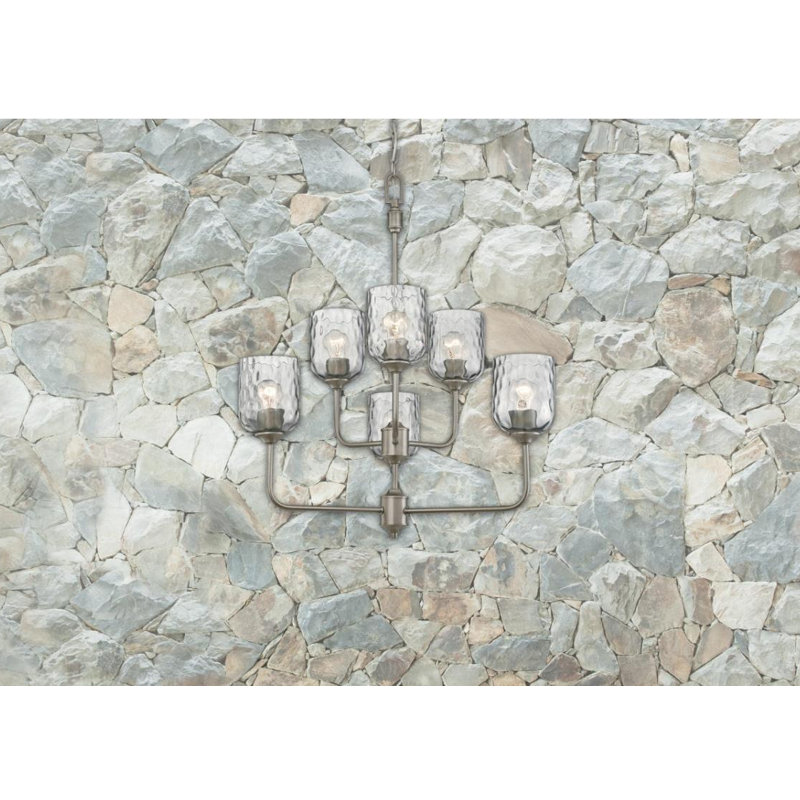 Manalapan 6 - Light Dimmable Tiered Chandelier