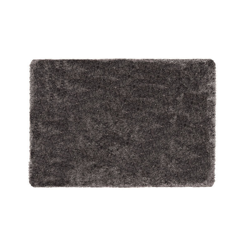 My Lux Deep Pile Charcoal Rug, Rectangle 160 x 230cm