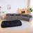 Elegant Chenille Curved Sectionals, Modern Modular Sofa For Home