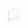 17" x 11" Clear Polystyrene Sign Holder Picture Frame Photo Menu Holder Countertop Display Rack