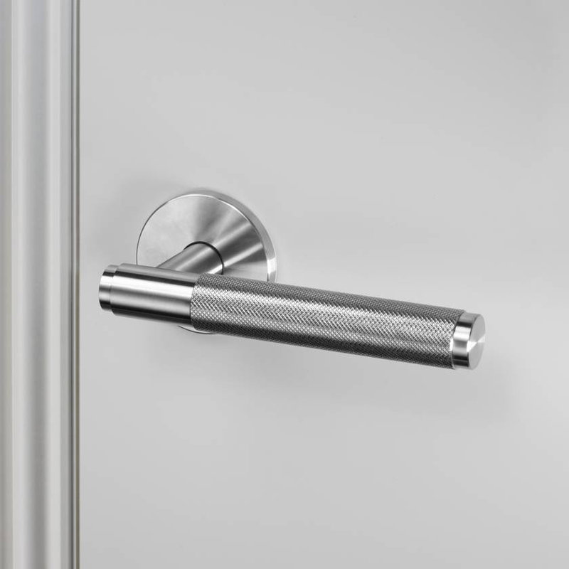 Round Single Dummy Door Lever with Round Rosette