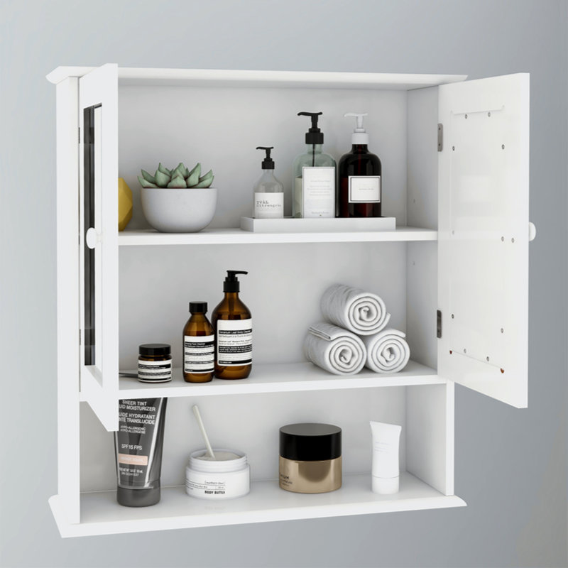 Miroir fixe pour armoire à pharmacie Ommy l 21,65 po x H 22,83 po