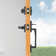 La Jolla Handleset with Single Cylinder Deadbolt and Contemporary Door Lever and Square Rosette