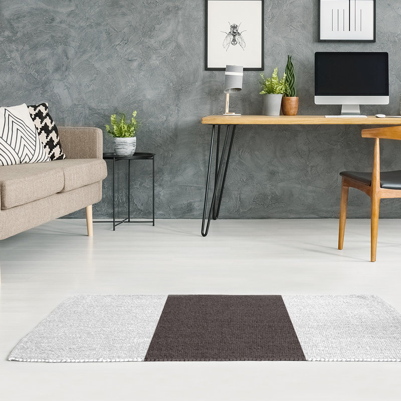 Striped Indoor Rug, Rectangle 5' x 7', Yes