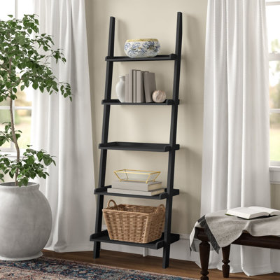  Loucks Solid Wood Ladder Bookcase
