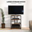 Aarshi HiFi Stand 4-Tier Media Storage Shelf up to 28 Inch TVs-652699611