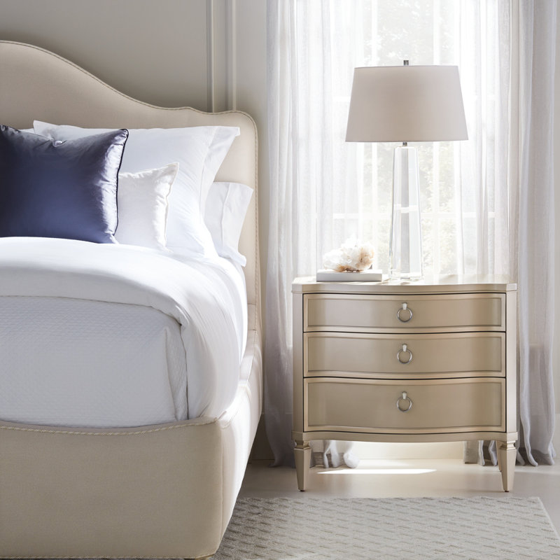 Caracole Classic 32'' W Solid Wood Nightstand