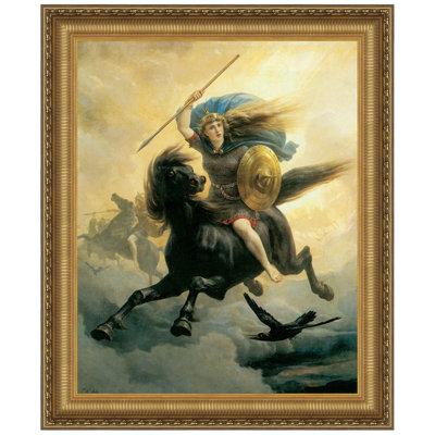 " Valkyrie, 1865 " by Peter Nicolai Arbo
