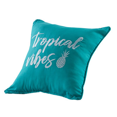 Coussin décoratif script Samir