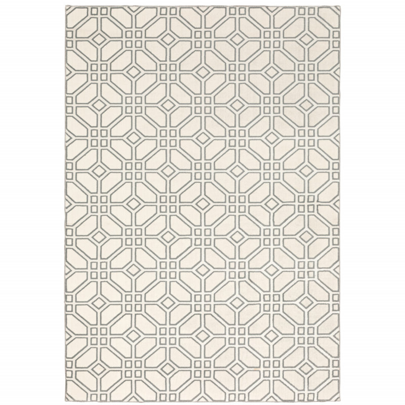 Tapis ivoire Chana, Rectangle 9 pi 10 po x 12 pi 10 po