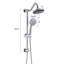 Pomme de douche à pluie 6 po avec pomme de douche à main-126529044