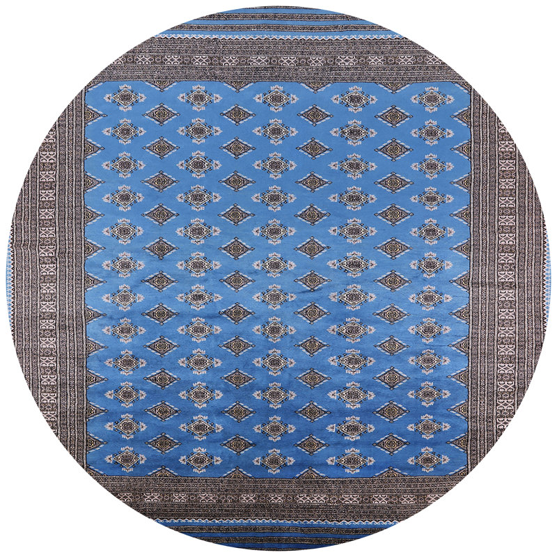 Melinda Oriental Indoor Rug, Round 3'