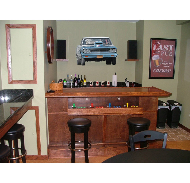 Non-Wall Damaging Wall Decal, 21.5" H x 24" W