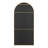 Adne Hallway Full Length Mirror - Arch Metal Frame Living Room Floor Mirror-1339052744