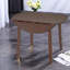 Table de salle à manger extensible peu encombrante, en bois, avec conception réglable pour les petits espaces