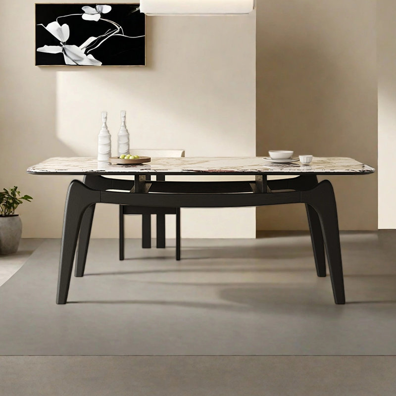 Table de salle à manger simple, H 29,53 po x L 70,87 po x l 35,43 po
