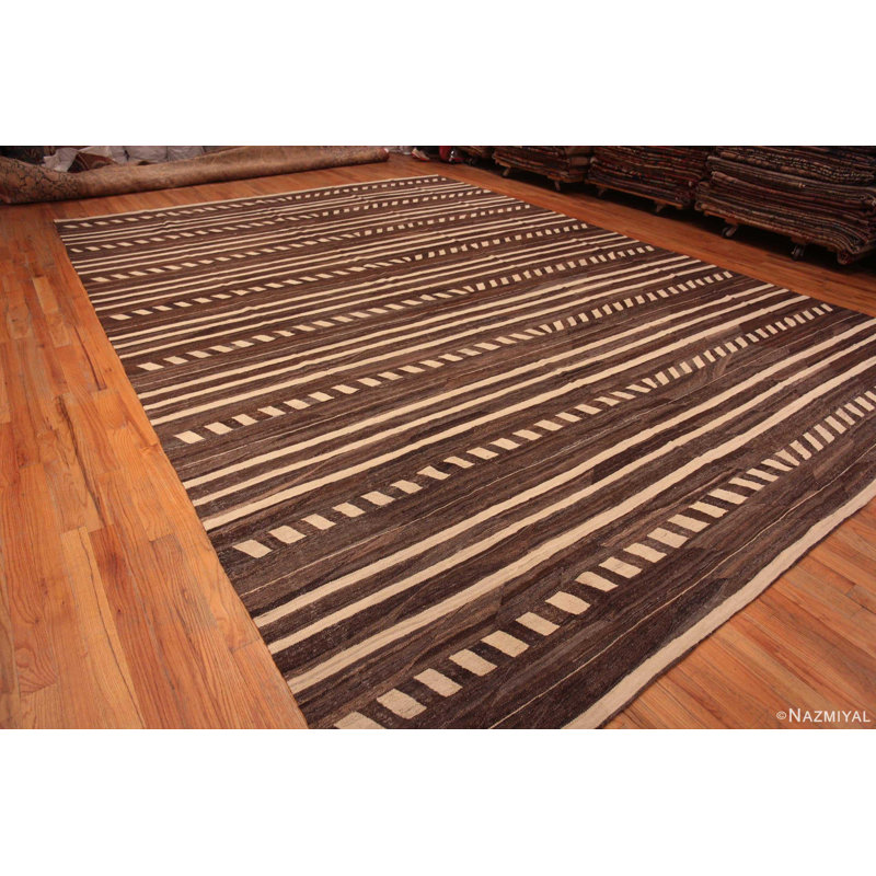 One-of-a-Kind 13'6" X 18'9" Flatweave Area Rug