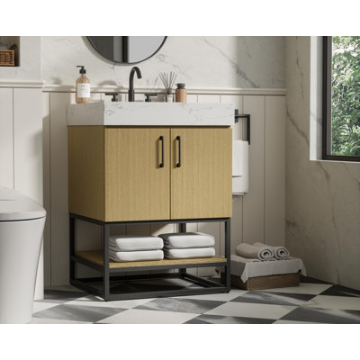 Meuble-lavabo simple 24 po