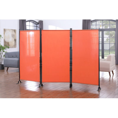 Paravent pliant à 3 panneaux l 102 po x H 71 po x P 3 po Eliana