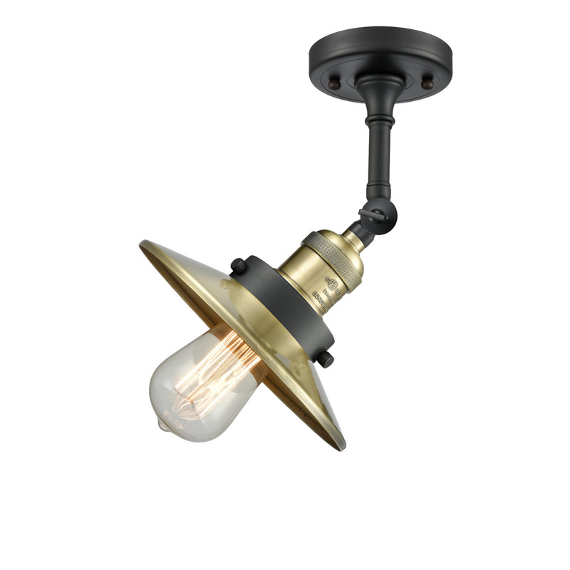 Steel LED Armed Sconce