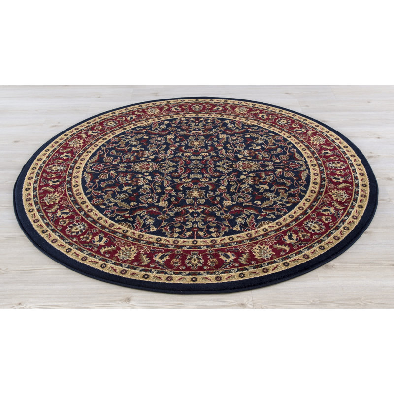 Edmont Oriental Indoor Rug, Round 5'3"