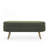 Ottoman Oval Storage Bench With Rubber Wood Legs For Footstool Seat And Storage Function-128632823