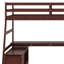 Lit mezzanine moderne avec 7 tiroirs, 2 tablettes et bureau intégré-2067950872-2067950875