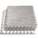 HomeCube USA 3/8 Inch Thick Interlocking Wood Grain Foam Floor Tiles for Home, Office, Workout Equipment Space, Commercial Areas, Anti-Fatigue Flooring Padding 24x24 in. 32 SQ Ft.