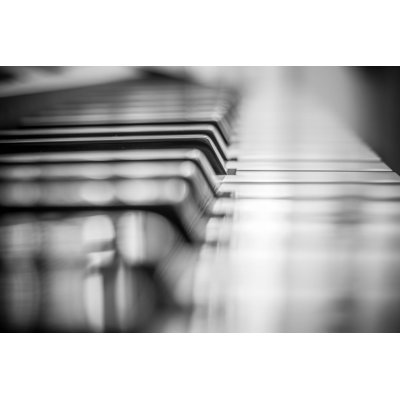 Piano Keys - Wrapped Canvas Print