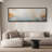 Minimal Landscape " Elegant Blue Brown Abstract Art Decor Hanging Painting Extra Large Artwork Pictures (Not Textured) "-98042481-111665207
