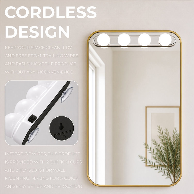 Syer 4 - Light LED Vanity Light
