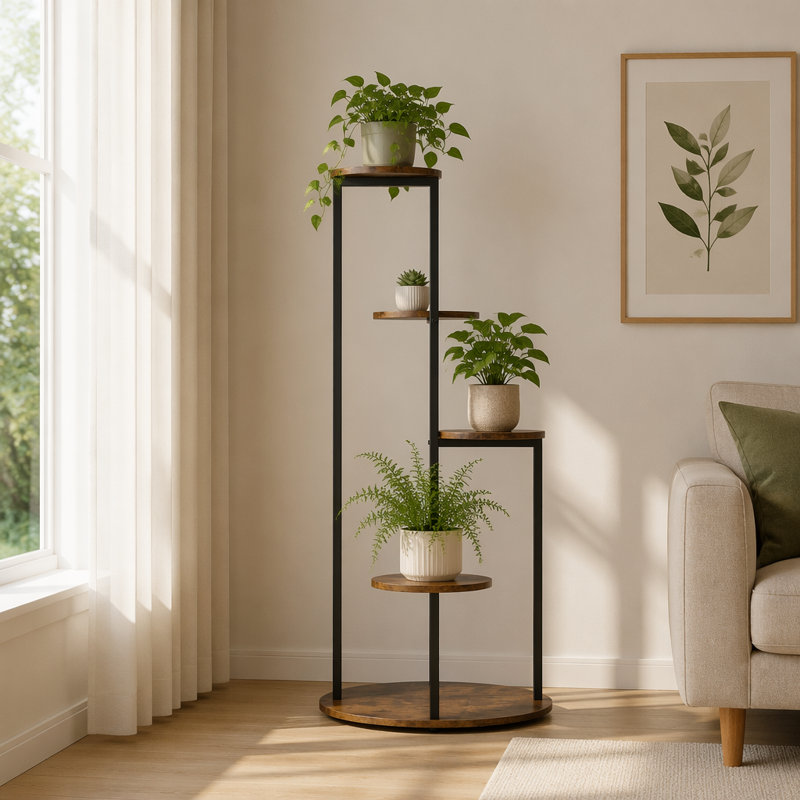 Support pour plante à 4 niveaux