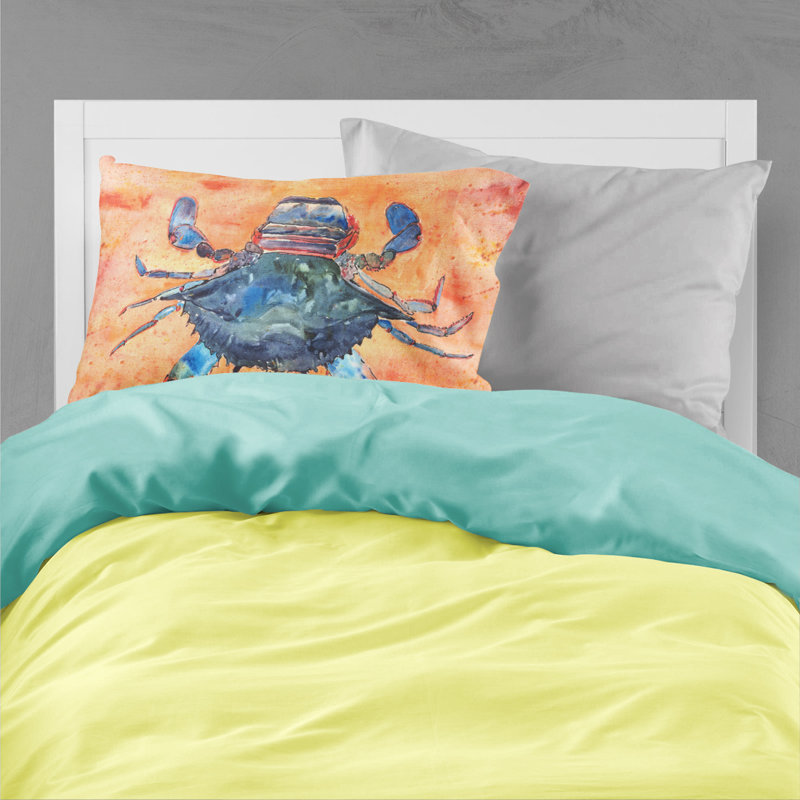  Taie d'oreiller crabe