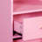 Wooden Hair Tool Holder Beauty Equipment Organizers Storage Cabinet - Pink-86507320