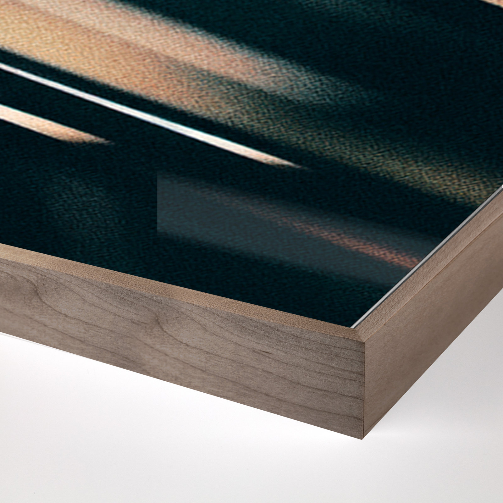 Marine II by Coup D'Esprit, Dark Brown, 48" H x 36" W x 2" D