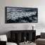 Ocean Surf Waves Framed Canvas Wall Art - Dynamic Coastal Photography for Beach House or Nautical Interiors-116517344-116517345