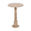 Table d'appoint ronde en bois