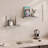 Sydney 16" W x 6" D Floating Shelves Set with Invisible Wall Mount Brackets-64526484