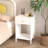Nightstand Bedside Table  With Drawer And Open Shelf