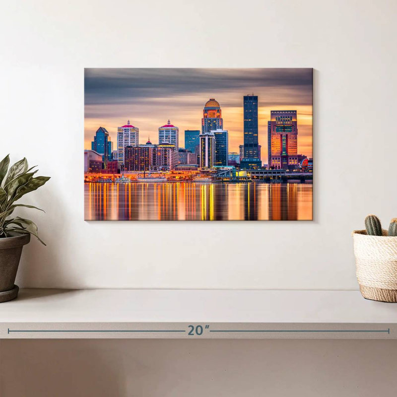 Ravi Louisville Skyline, H 8 po x l 12 po