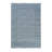 Stylish and Durable Modern Hand Knotted Lori Baft Wool Solid Indoor Grey Rectangle Area Rugs-94483574