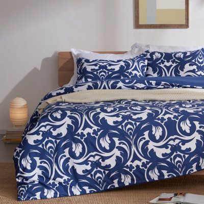 Twill Floral Duvet Cover
