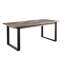 Lafabrica Extendable Metal Base Dining Table